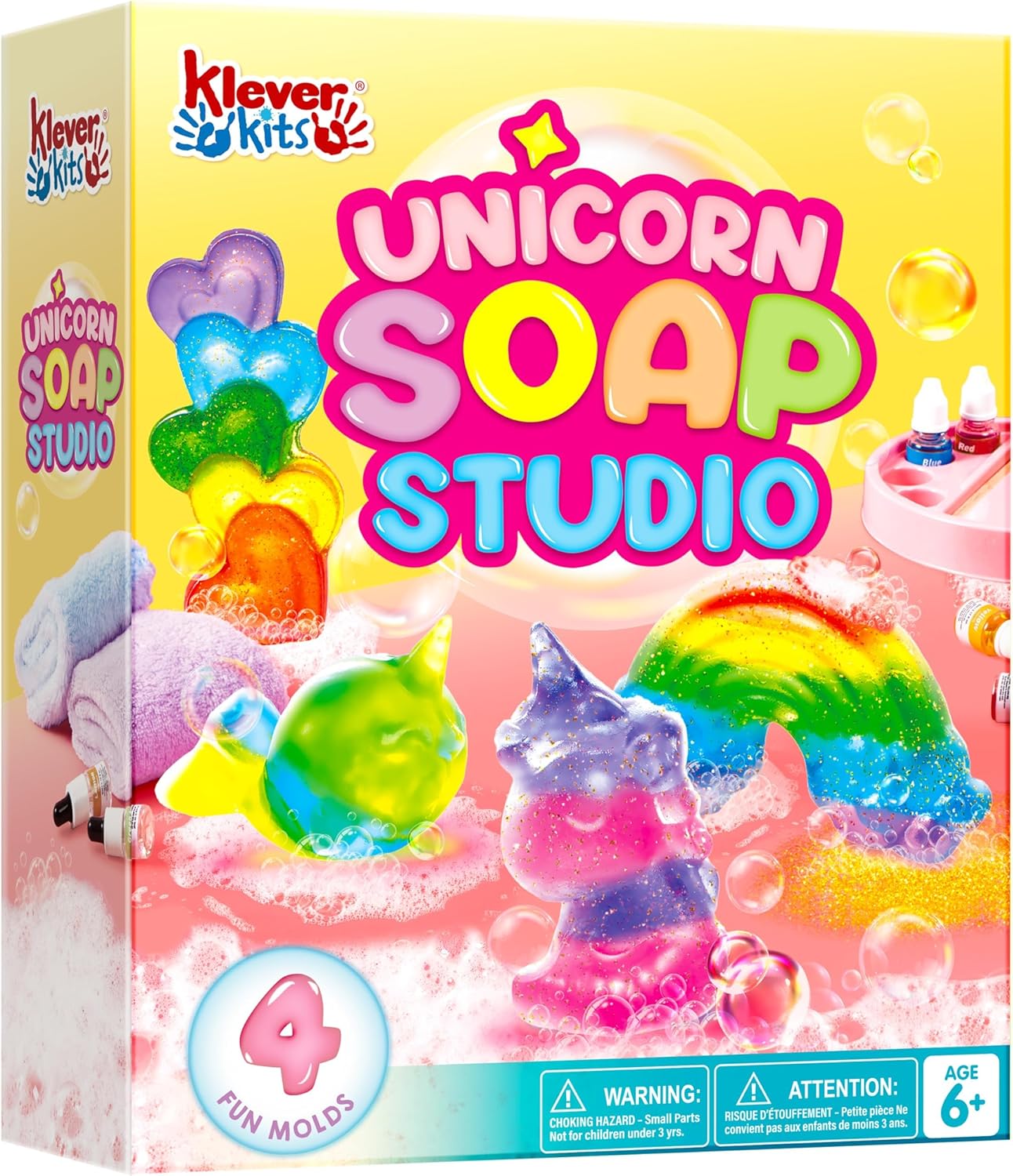 Soap Making Kit For Kids - JOYFY يونيكورن الصابون صنع عدة فتاة