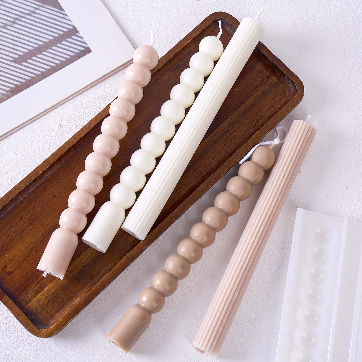 قالب سيليكون لصنع شمعة عمودية  - مراجعة Soap Making Fragrance وسعره
