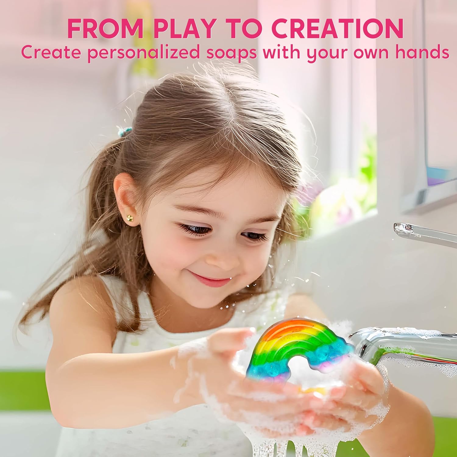 JOYFY يونيكورن الصابون صنع عدة - مراجعة Soap Making Kit For Kids وسعره