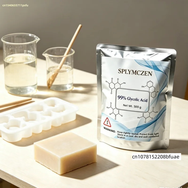 SPLYMCZEN حمض الجليكوليك عالي  - مراجعة Soap Making Acid وسعره