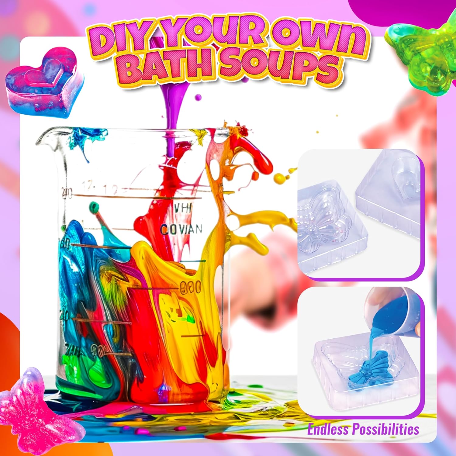 مجموعة صنع الصابون للأطفال ألع - مراجعة Soap Making Kit For Kids وسعره