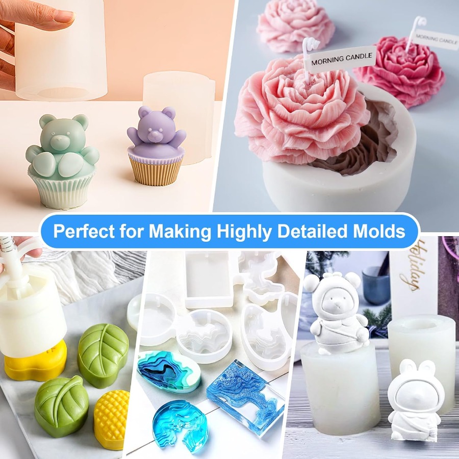 طقم صنع قوالب السيليكون، سائل  - مراجعة Soap Making Kit وسعره
